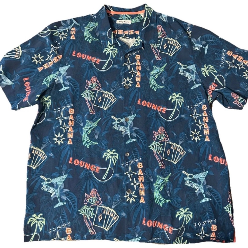 Tommy Bahama Multicolor Graphic Men's Shirt